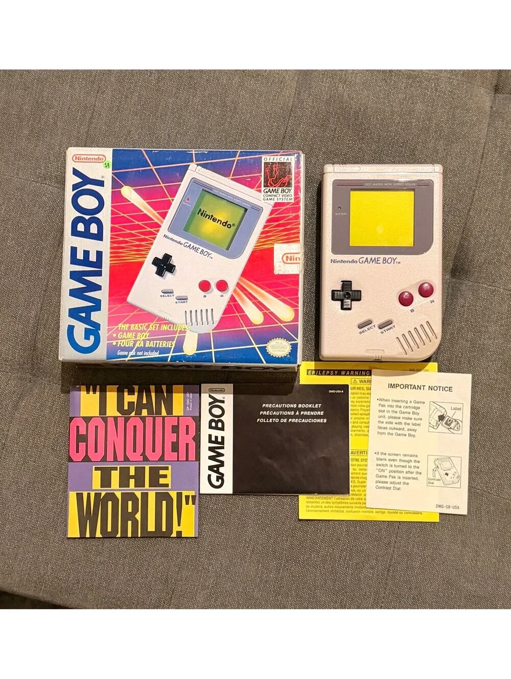 Original Gameboy System (Great Condition)